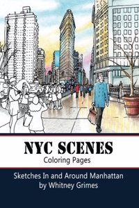 NYC SCENES Coloring Pages