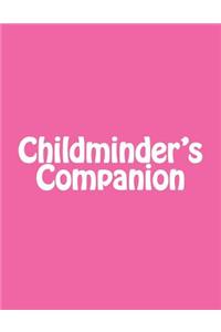 Childminder's Companion