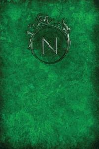 Monogram N Notebook