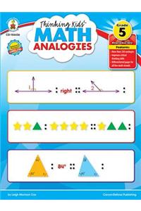 Thinking Kids' Math Analogies, Grade 5