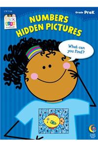 Numbers Hidden Pictures, Grade PreK