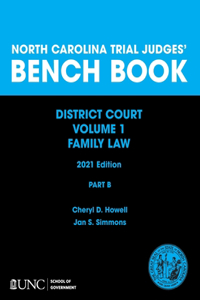 North Carolina Trial Judges' Bench Book, District Court, Vol. 1