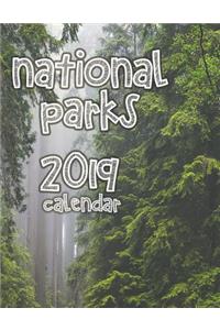 National Parks 2019 Calendar