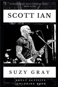 Scott Ian Adult Activity Coloring Book