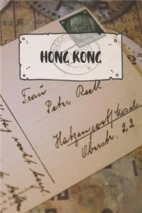 Hong Kong: Ruled Travel Diary Notebook or Journey Journal - Lined Trip Pocketbook for Men and Women with Lines