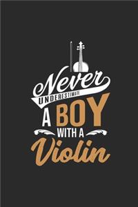 Never Underestimate A Boy With A Violin