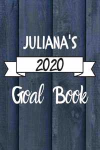 Juliana's 2020 Goal Book