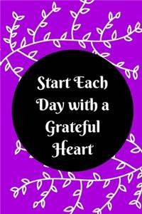 Start Each Day with a Grateful Heart