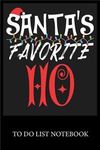 Santa's Favorite Ho