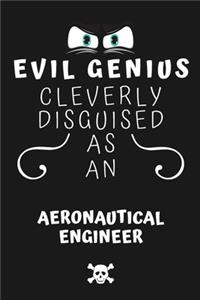 Evil Genius Cleverly Disguised As An Aeronautical Engineer