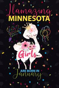 Llamazing Minnesota Girls are Born in January