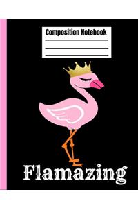 Flamazing Composition Notebook