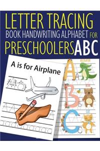 Letter Tracing Book Handwriting Alphabet for Preschoolers ABC