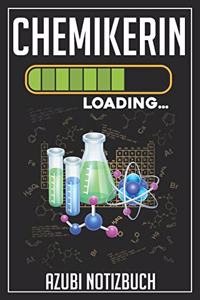 Chemikerin Loading... Azubi Notizbuch