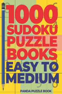 1000 Sudoku Puzzle Books Easy To Medium