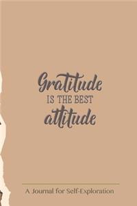 Gratitude is the best attitude