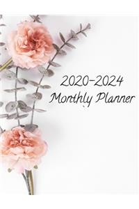 2020-2024 Monthly Planner