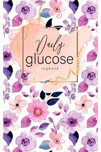 Daily glucose log book