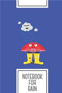 Notebook for Rain