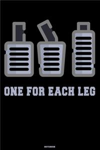 One for each Leg Notebook
