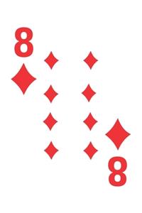 Eight Of Diamonds Notebook