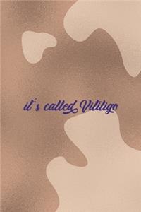 It's Called Vitiligo