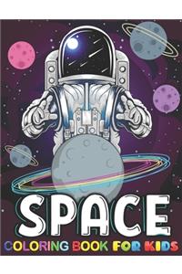 Space Coloring Book For Kids