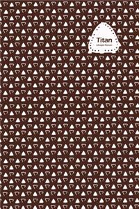 Titan Lifestyle, Undated Daily Planner, 106 Weeks (2 Years), Blank Lined, Write-in Journal (Coffee)