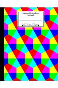 Hexagonal Graph Paper Notebook. 8