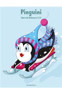 Pinguini Libro da Colorare 1 & 2