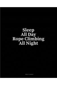 Sleep All Day Rope Climbing All Night: Meal Planner