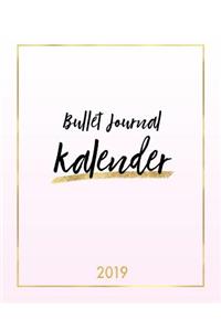 Bullet-Journal Kalender 2019