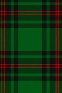 Clan Beveridge Tartan 100 Page Lined Journal/Notebook