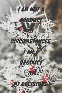 I Am Not a Product of Circumstances. I Am a Product of My Decisions.