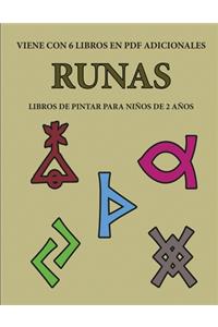 Libros de pintar para niños de 2 años (Runas)