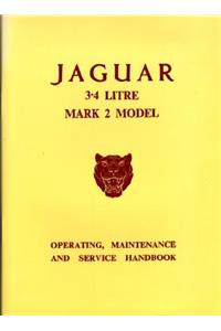 Jaguar 3.4 Litre Mk2 Owner Hdbk