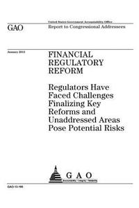 Financial regulatory reform