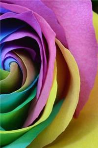 Rainbow Rose Notebook