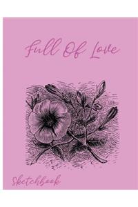 Full Of Love Sketchbook