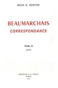 Beaumarchais, Correspondance, T3 (1777)