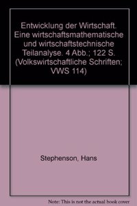 Entwicklung Der Wirtschaft