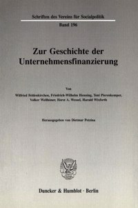 Zur Geschichte Der Unternehmensfinanzierung