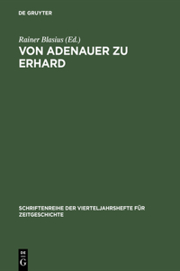 Von Adenauer Zu Erhard