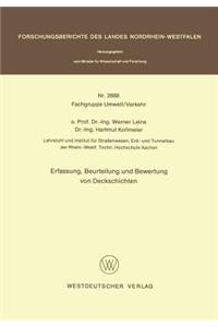 Erfassung, Beurteilung Und Bewertung Von Deckschichten