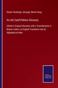old Zand-Pahlavi Glossary