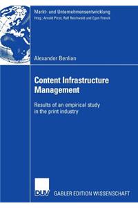 Content Infrastructure Management