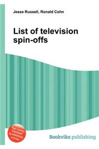 List of Television Spin-Offs