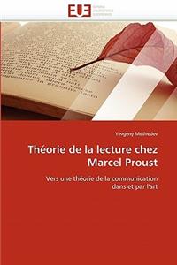 Th�orie de la Lecture Chez Marcel Proust