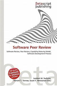 Software Peer Review