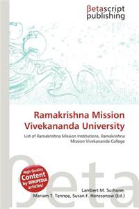Ramakrishna Mission Vivekananda University